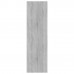 vidaXL Knižnica/rozdeľovač sivý dub 80x30x103 cm spracované drevo 